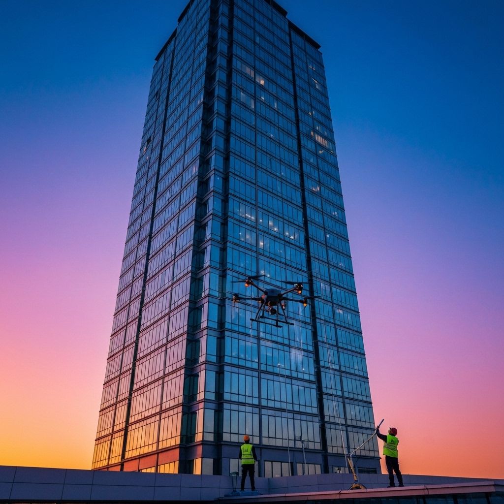 Zorlu Center Cam Cephe Temizliği